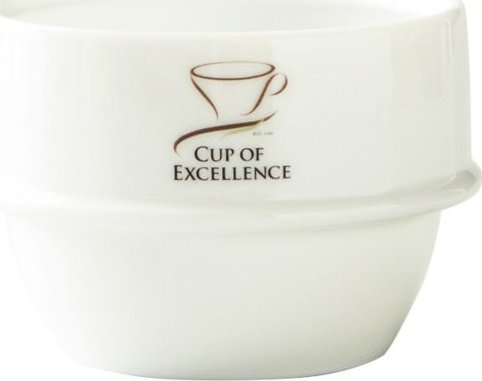 Origami ORIGAMI - Miseczka cuppingowa 225ml - Biała z logo Cup of Excellence