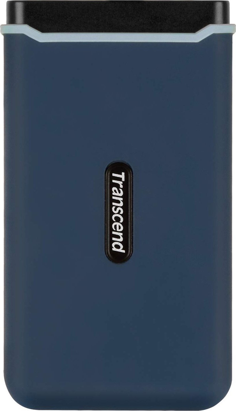 Dysk zewnętrzny SSD Transcend ESD370C 500GB Niebieski (TS500GESD370C)