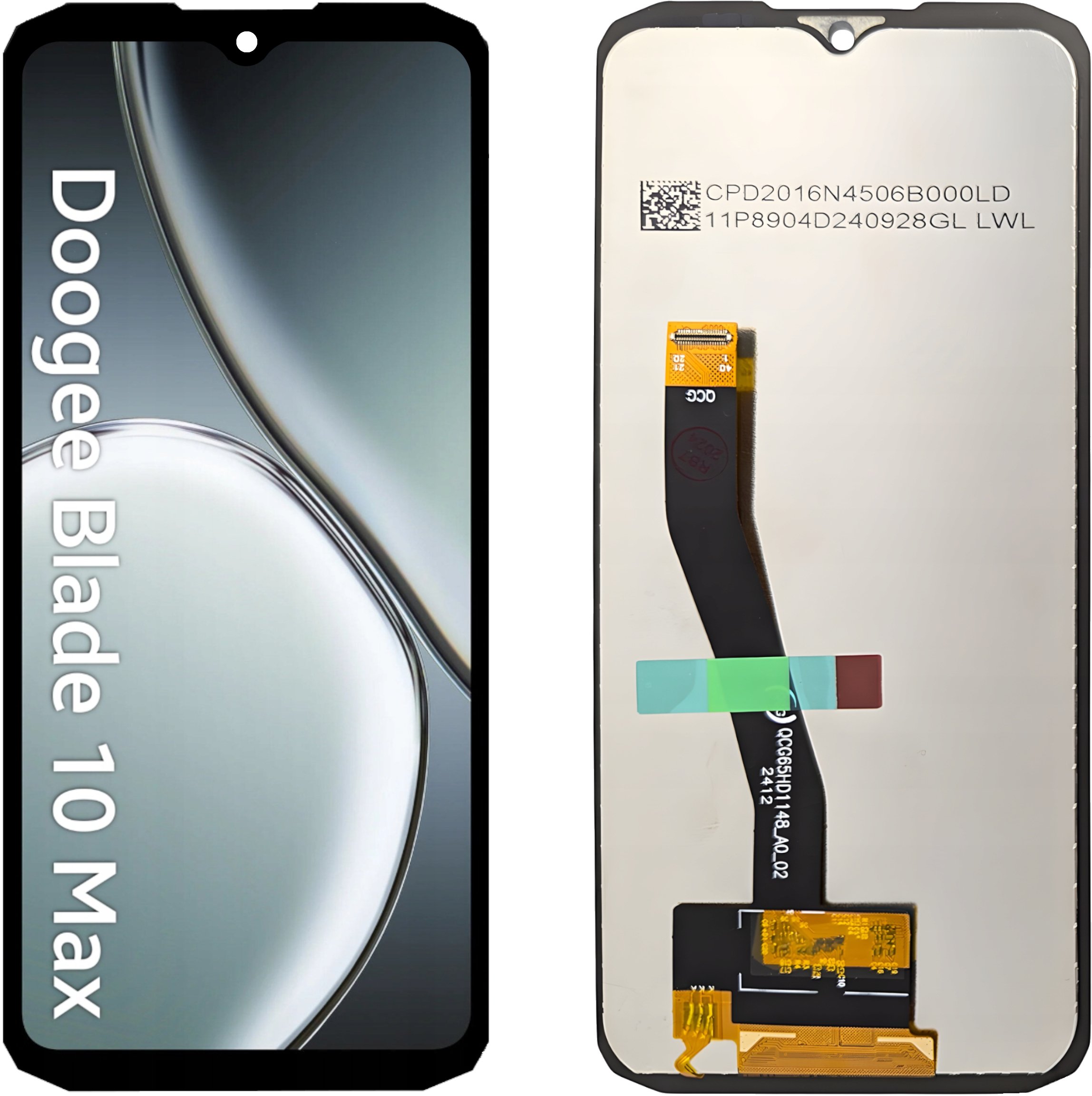 Wyświetlacz do Doogee Blade 10 Max LCD Ekran