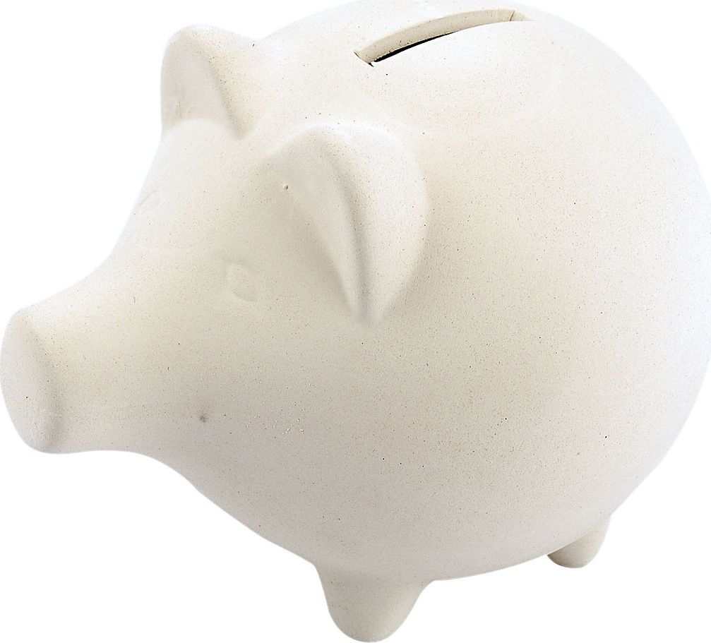 Creativ Company Świnka Skarbonka z terakoty H: 11 cm