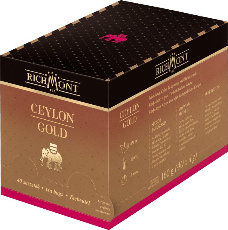 Richmont Herbata Richmont Ceylon Gold 40 saszetek