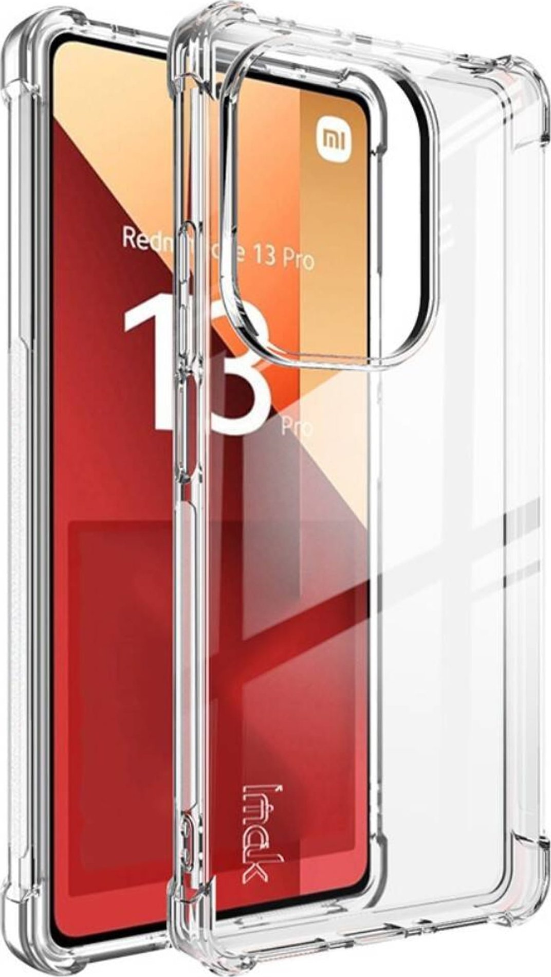 nemo Etui XIAOMI REDMI 13 4G / 5G Antishock Case transparentne