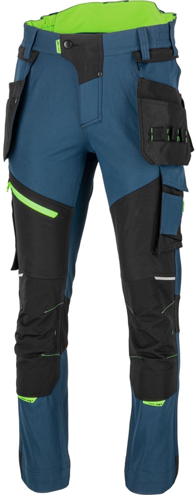 Lahti Pro SPODNIE STRETCH PETROL BLUE, M, CE, LAHTI