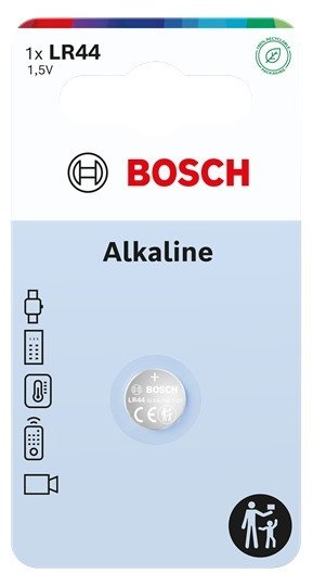Bateria LR44(357) 1.5V alkaliczna 1 szt blister Bosch