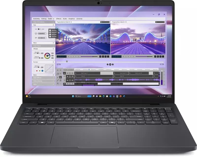 Laptop Dell Pro Max 16/Ultra 7 265H/64GB/512GB SSD/16" FHD+/RTX PRO 1000 Blackwell 8GB/FgrPr+Smart Card/FHD IR Cam/Mic/WLAN+WWAN/EST Backlit Kb/6 Cell