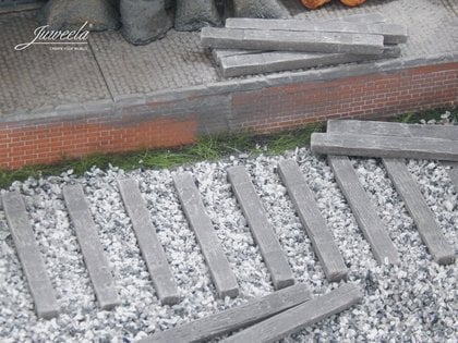 Juweela : Podkłady kolejowe - Drewno (50 szt)