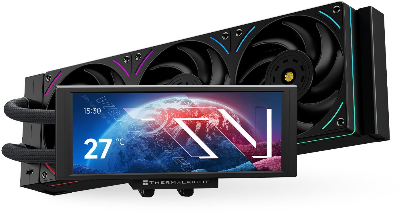 Chłodzenie wodne Thermalright Trofeo Vision 360 ARGB Black