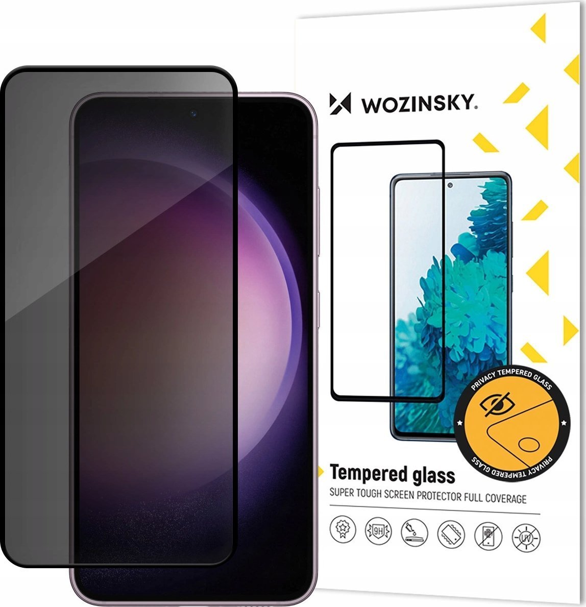 Wozinsky Szkło hartowane Wozinsky Privacy Glass prywatyzujące z filtrem anti-spy na Samsung Galaxy S24