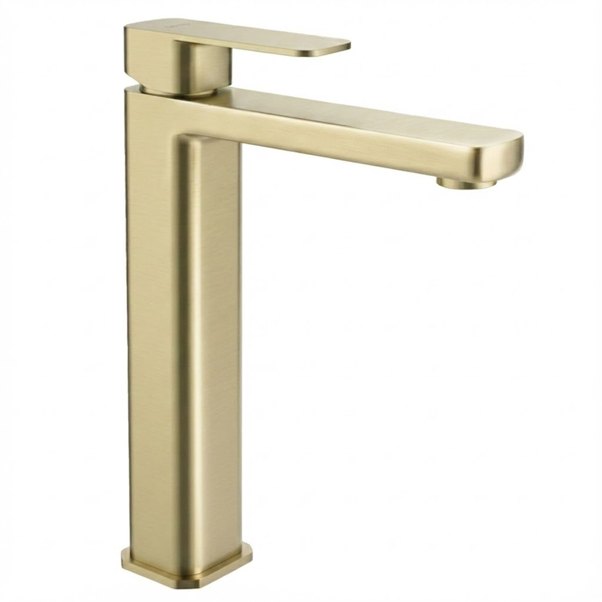 Bateria umywalkowa Rea Arlo Złota Szczotkowana Wysoka