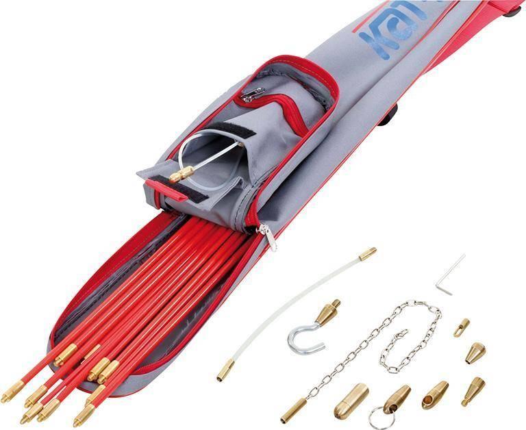 Katimex Profi zestaw do pociągania kabli do ciągów kablowych19-cz. Katimex