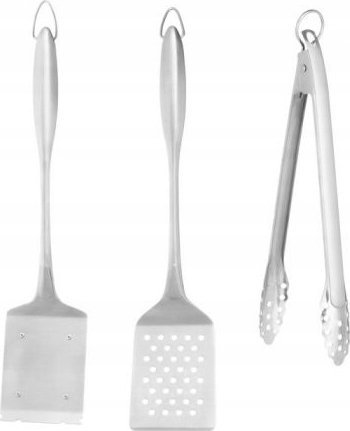 Mustang MUSTANG BBQ TOOLS 3PCS STAINLESS STEEL
