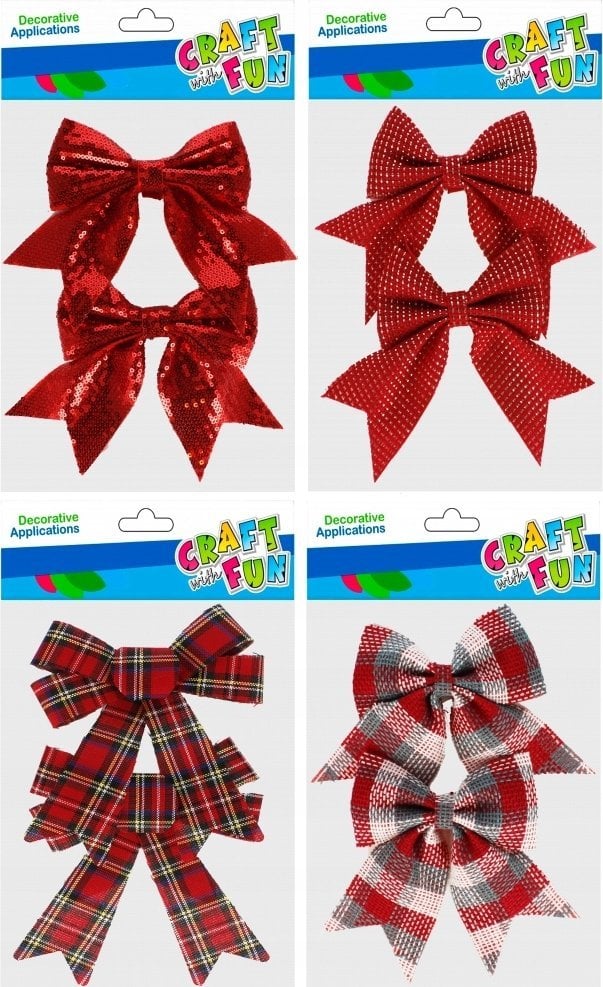 Craft with Fun OZDOBA BN KOKARDA MIX 2SZT CF 12/144