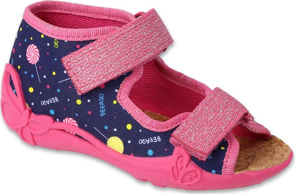 Befado Befado kapcie pantofle dla dziewczynki 21