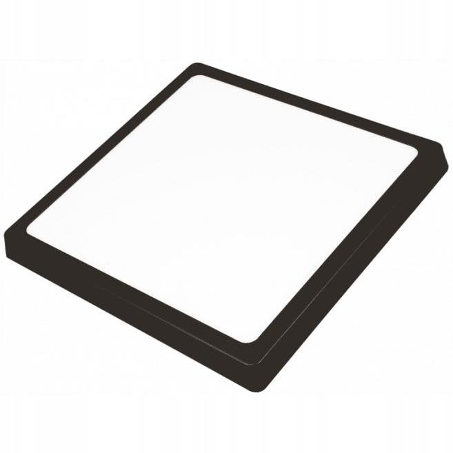 Oprawa downlight N/T kwadrat 6W 660lm 4000K IP20 czarny DL-1 EC20475
