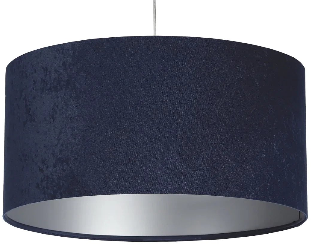 Lampa wisząca HOME 30 granatowa/srebrna BPS KONCEPT
