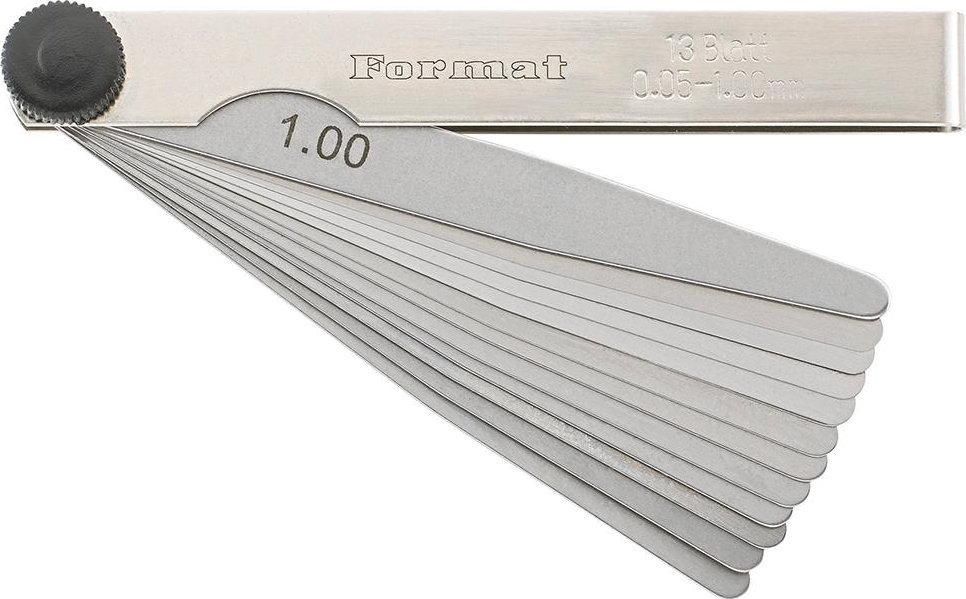 Format Szczelinomierz precyzyjny, 13 listków, 0,05-1mm T3 FORMAT