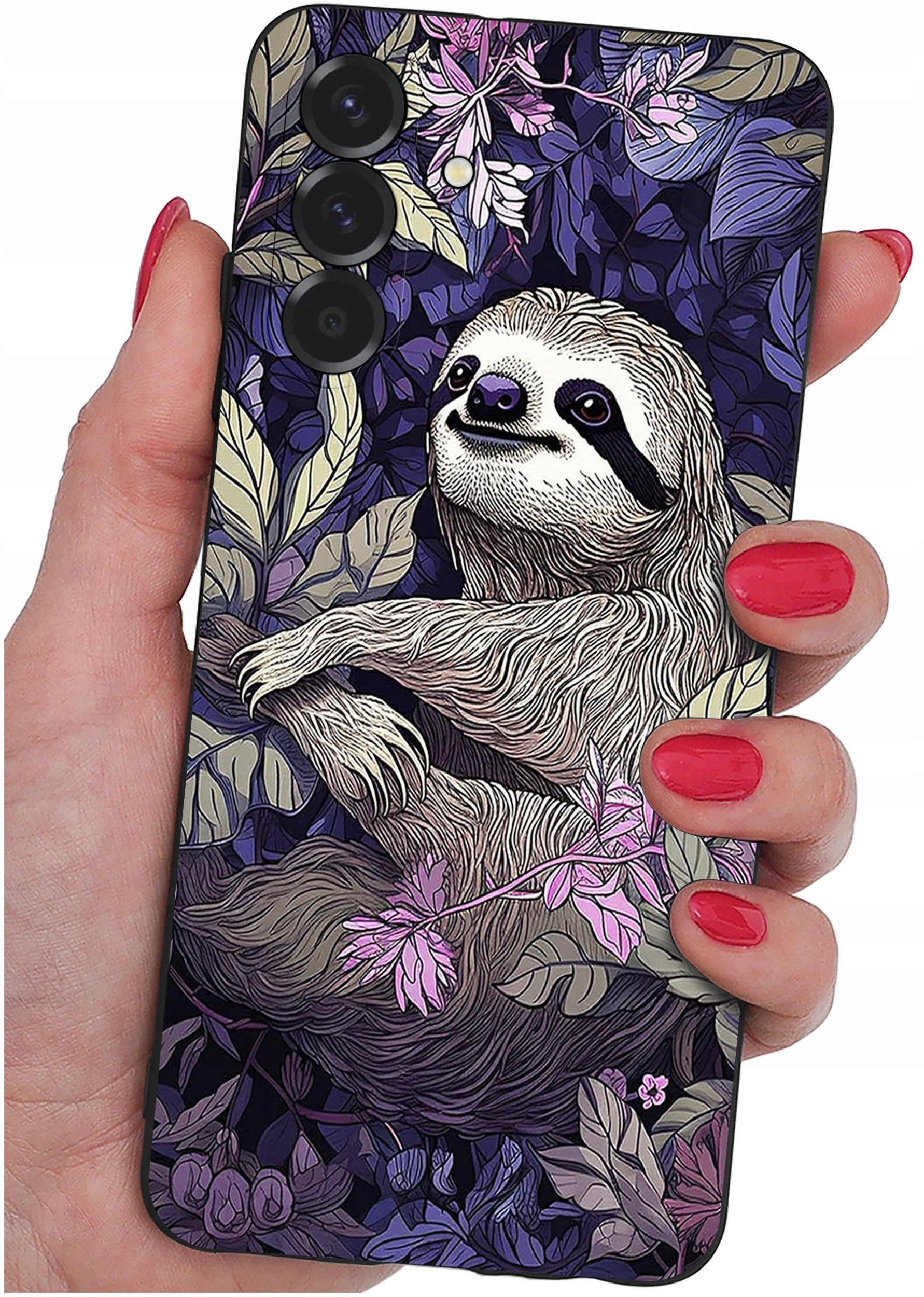 ETUI do Samsung A36 5G | WZORY | SILIKONOWE MATT CASE + SZKŁO 9H