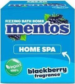 Mentos Musująca kula do kąpieli Jeżyna 140g