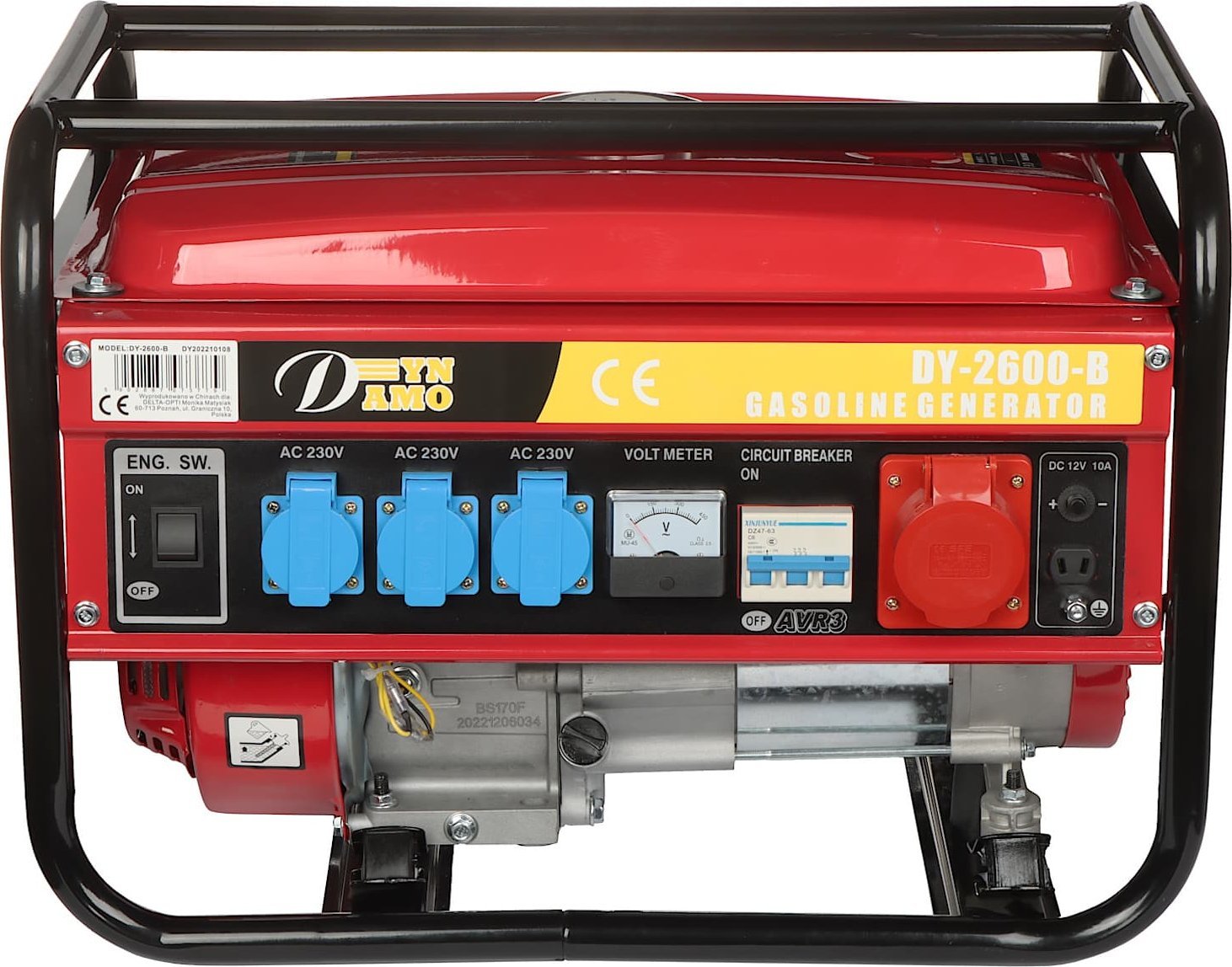 Agregat Delta AGREGAT PRĄDOTWÓRCZY DY-2600-B 2600W Dynamo