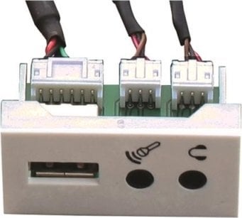 Adapter USB FULL F22 USB2.0+2x Mini Jack