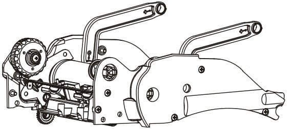 Zebra Zebra P1027135-046 element maszyny drukarskiej