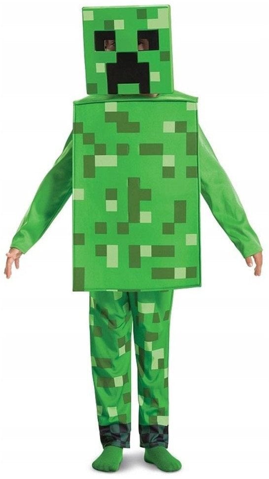 Arpex Strój dziecięcy - Minecraft Creeper - rozmiar M