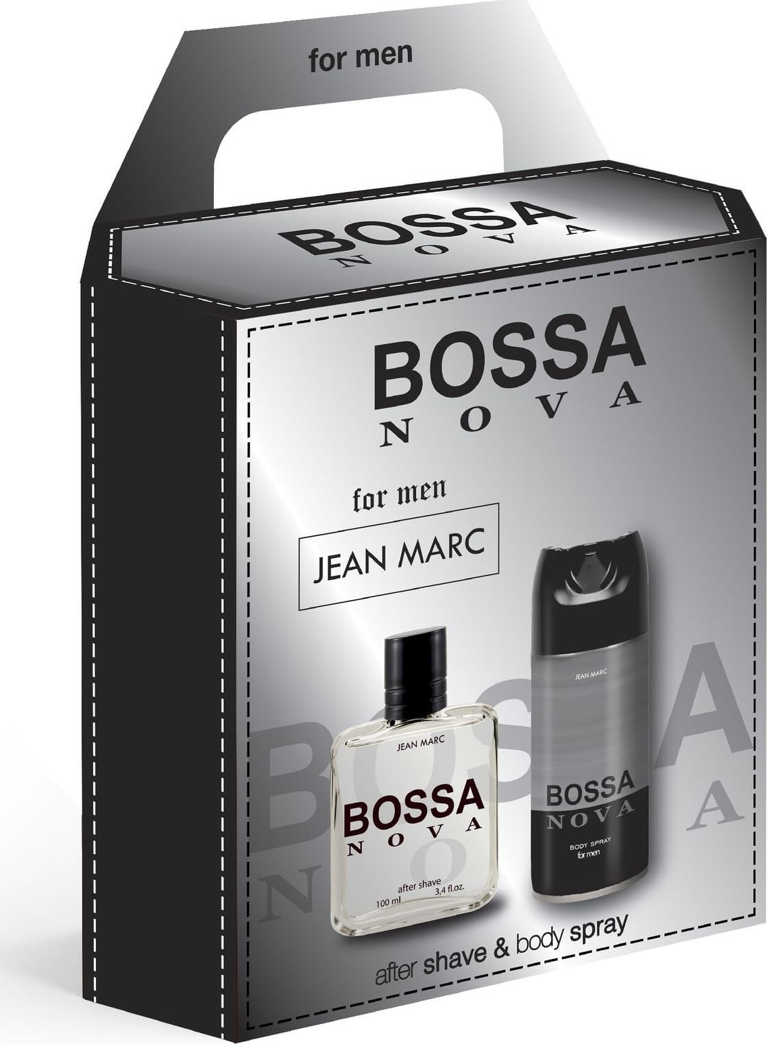 DRAMERS JEAN MARC Bossa Nova Man Zestaw prezentowy męski - dezodorant 150 ml + woda po goleniu 100 ml