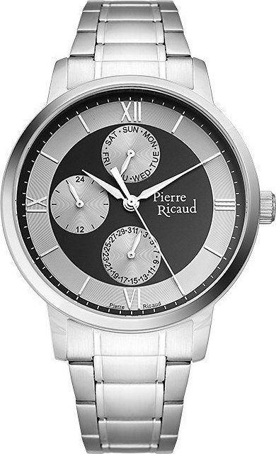 Zegarek Pierre Ricaud Zegarek męski Pierre Ricaud P97239.5164QF srebrny