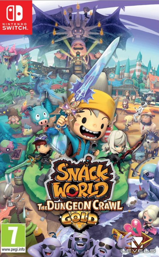 Snack World The Dungeon Crawl - Gold Nintendo Switch