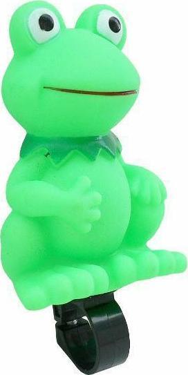 Carcommerce Dzwonek do roweru piszczałka - żaba