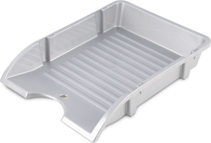 Donau Szufladka na biurko DONAU, niełamliwa, PP, A4, srebrny