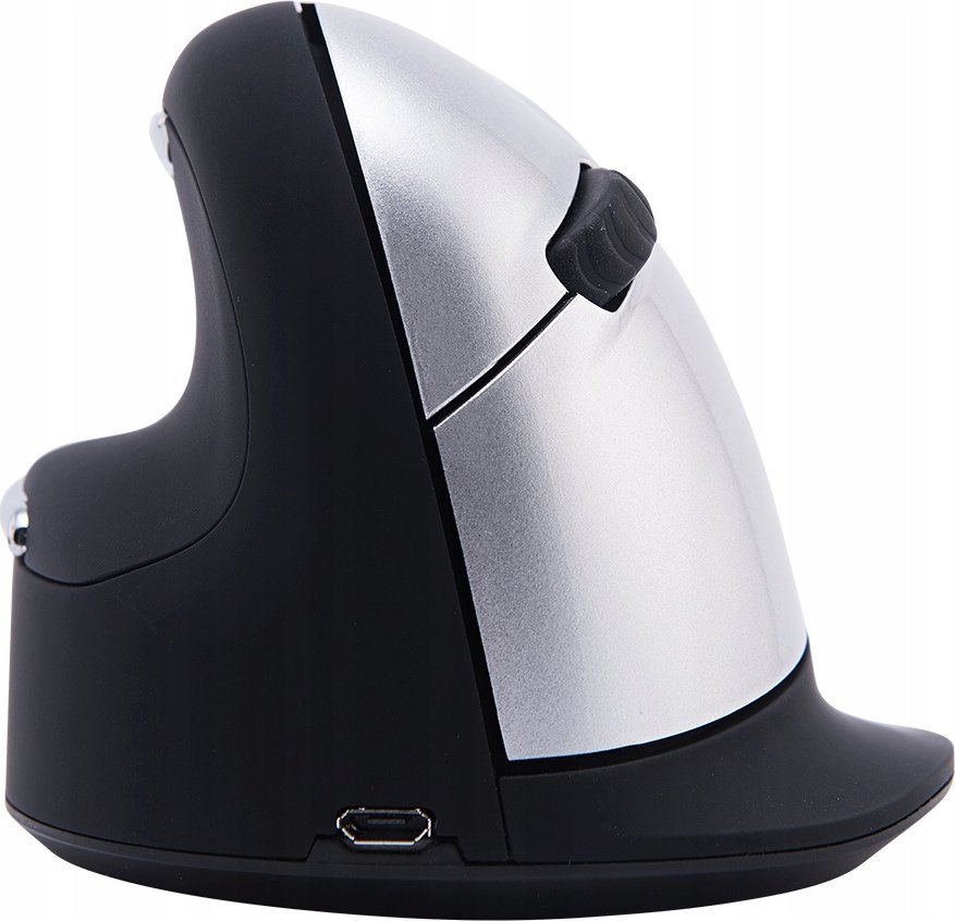 Mysz R-GO Tools R-Go Maus HE ergonomisch links Bluetooth groß schw./silb