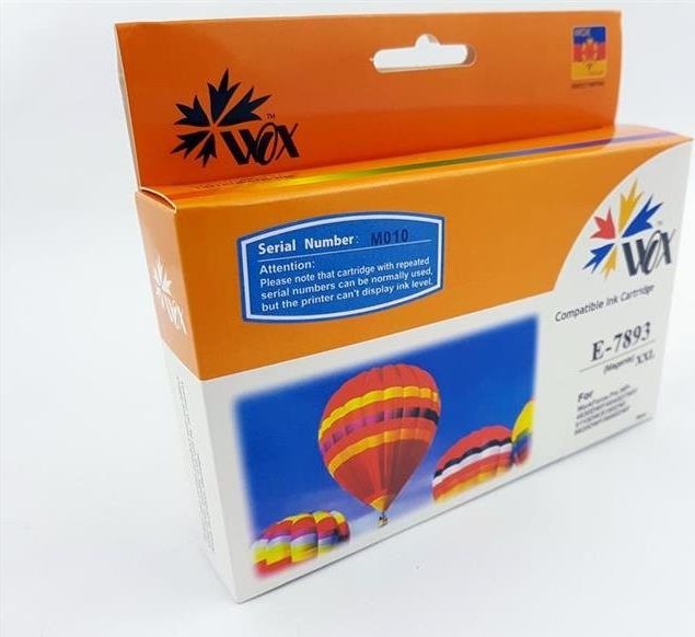 Tusz THI Zgodny Tusz Magenta do Epson WF5110 WF5190 WF5620 WF5690 / T7893 C13T789340 / Czerwony / 34.2 ml / zamiennik uniwersalny