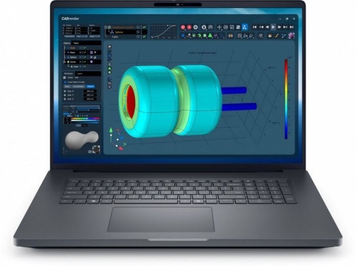 Laptop Dell Pro Max 18 Plus MB18250 Ultra 9 285HX / 32 GB / 1 TB SSD / NVIDIA RTX PRO 2000 Blackwell / Windows 11 Pro (BTO106_MB18250_EMEA)