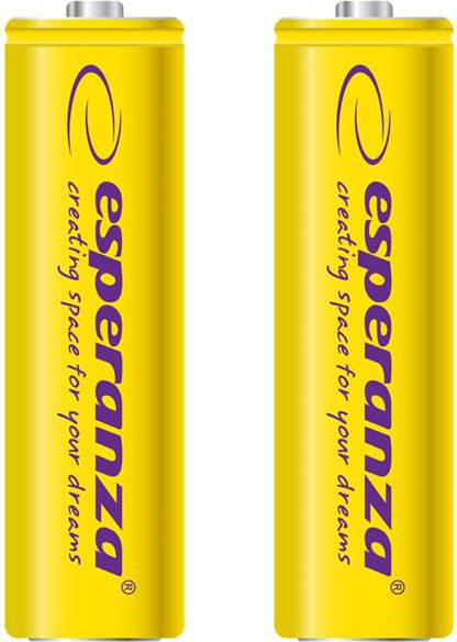 Esperanza Akumulator żółte AA / R6 2000mAh 2 szt.