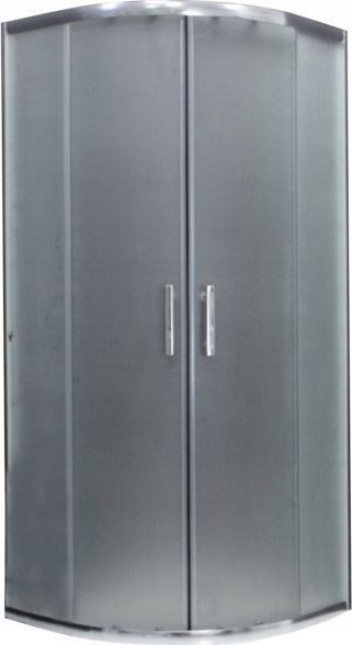 Mexen Mexen Rio kabina prysznicowa półokrągła 70 x 70 cm, szron, chrom - 863-070-070-01-30