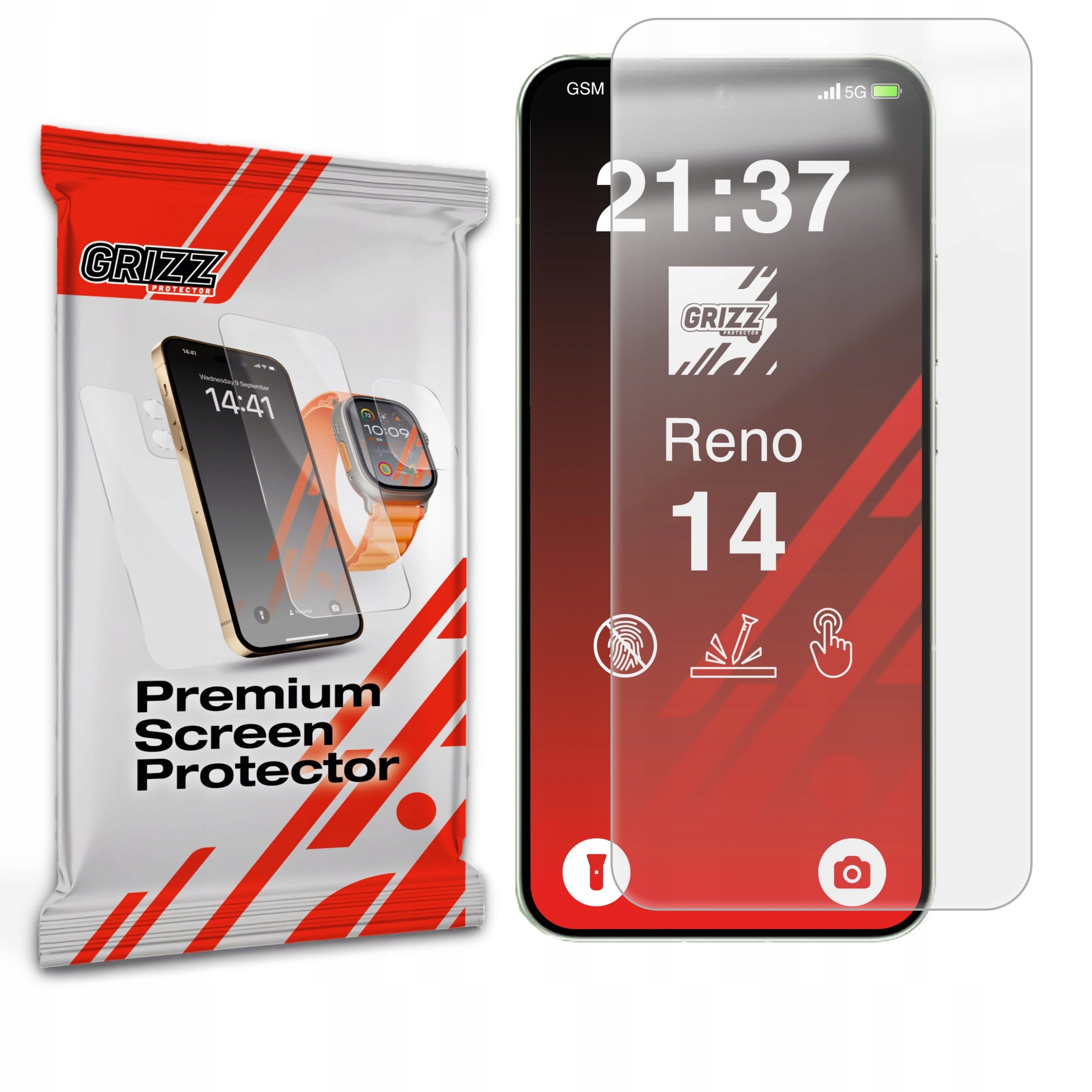 Folia matowa GrizzGlass PaperScreen do Oppo Reno14