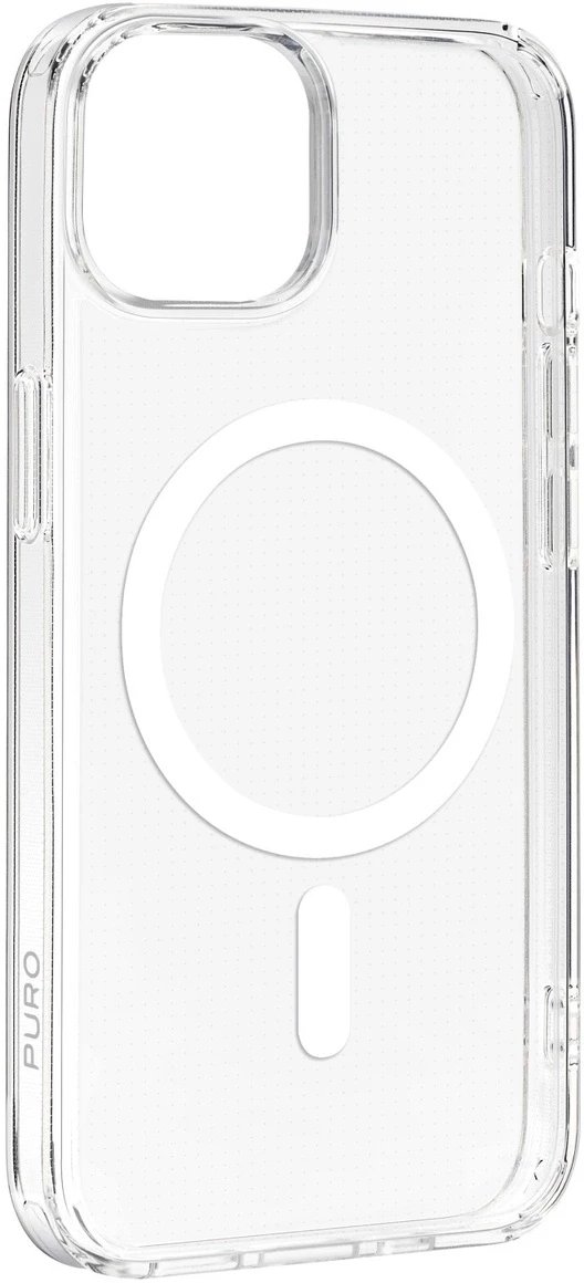 ETUI PURO LITE MAG Z MAGSAFE NA IPHONE 15 - PRZEZROCZYSTE