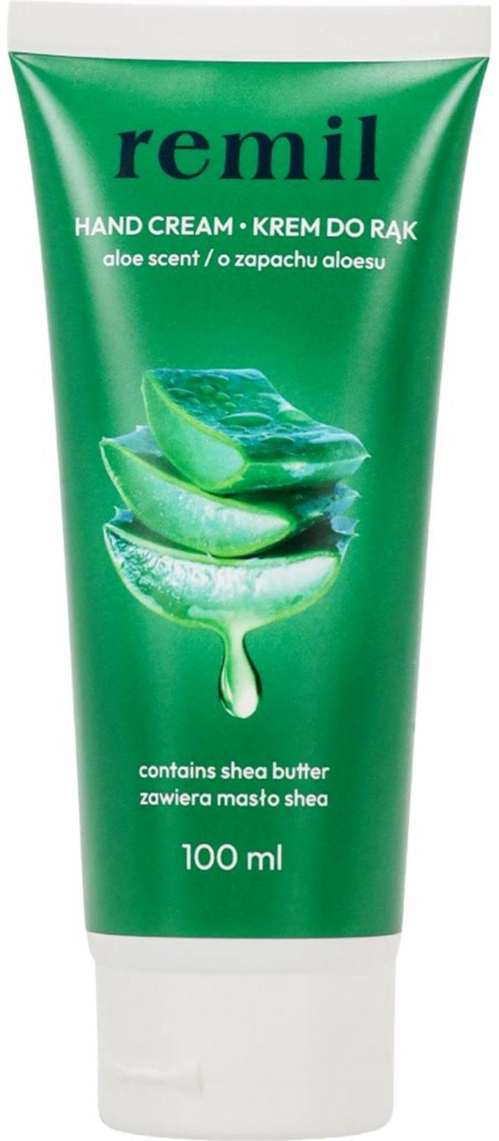 REMIL-C - Krem do rąk bogata formuła zawierająca masło shea odpowiedni do każdego rodzaju skóry, również wrażliwej delikatny zapach zapewnia uczucie ś
