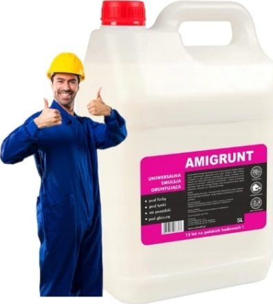 Primacol Uniwersalny grunt do ścian pod tynk i płytki Amigrunt 5L