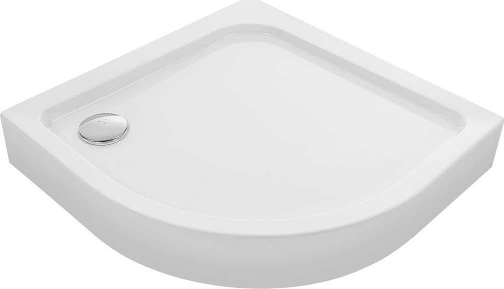 Laveo LAVEO Desna - brodzik półokrągły 90x90 cm