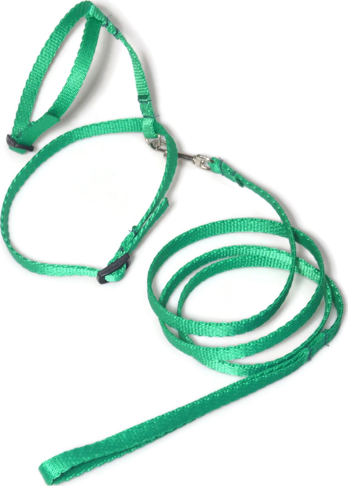 Alizoo Komplet dla kota, pasuje jak dla kociąt tak i dorosłemu. smycz szelki - ALIZOO