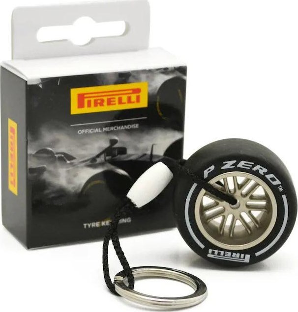 Breloczek Pirelli Breloczek Tyre Pirelli Collection 2022 biały