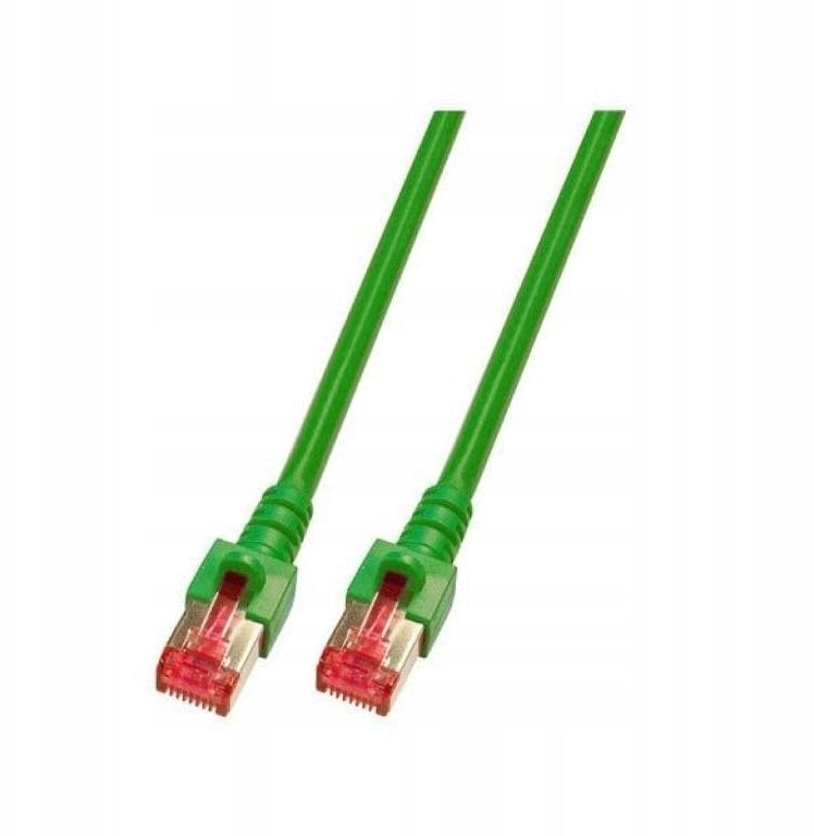 SecurityNET Kabel krosowy patchcord S/FTP kat.6 zielony 1m LSZH PC-6SFTPLSZH-GN1