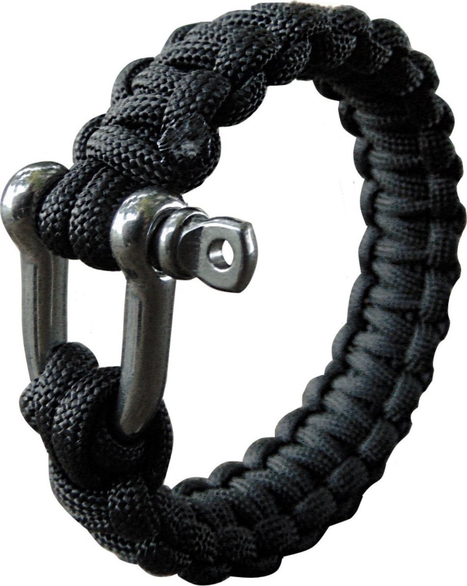 MFH BRANSOLETKA LINA PARACORD 23mm BLACK L