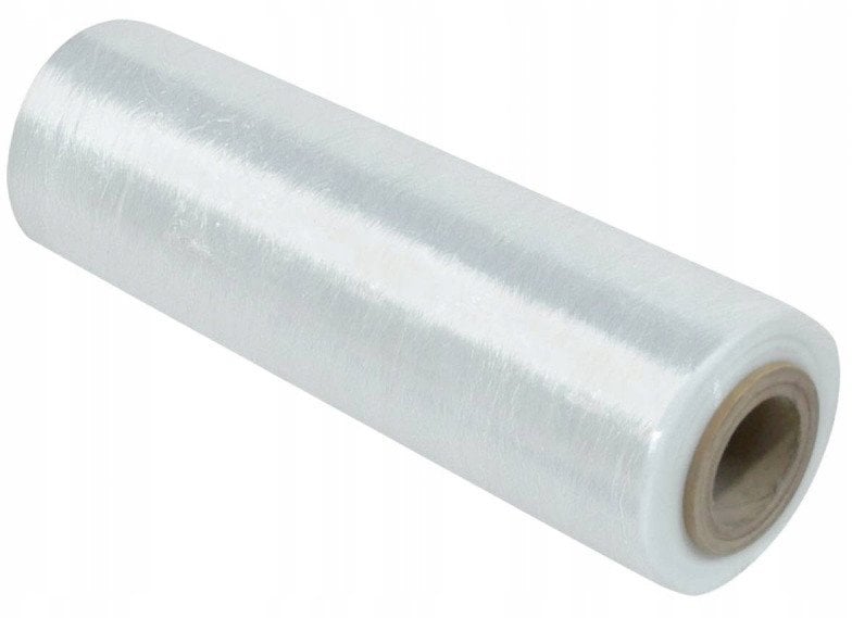 Folia stretch OFFICE PRODUCTS, ręczna, 1,5kg netto, szer. 500mm, 23mikr., transparentna