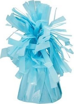 Ciężarek do balonów foliowy jasno błekitny 4szt