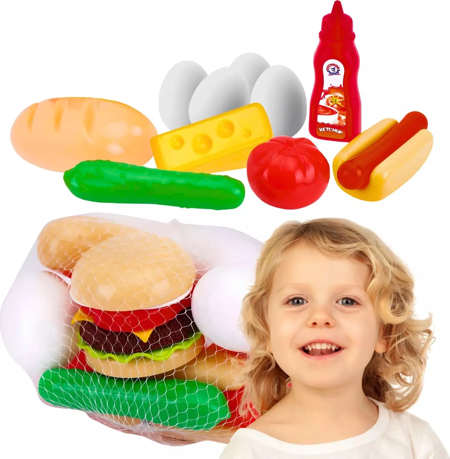 Zestaw Produktów Spożywczych Do Zabawy W Sklep Jedzenie Plastikowe