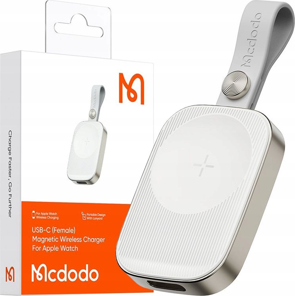 Ładowarka Mcdodo MCDODO ŁADOWARKA INDUKCYJNA DO ŁADOWANIA USB-C APPLE WATCH 9 SE ULTRA PASEK