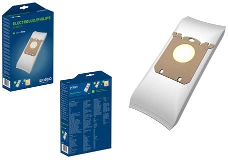 Worek do odkurzacza Worwo ELECTROLUX/PHILIPS WOR-BAG ELMB01K /KPL4